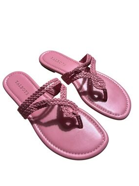 Talbots CeCe Braid Thong Sandals Size 8